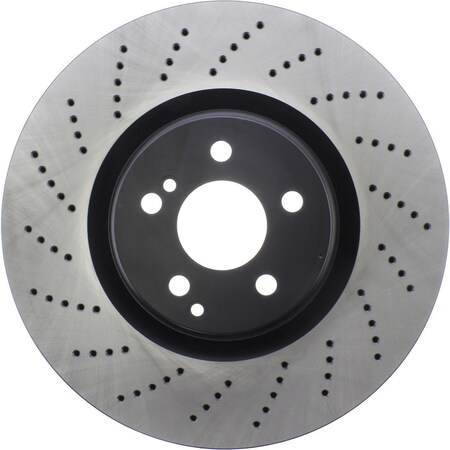 Centric Parts Premium Oe Drilled Brake Rotor, 128.35118 128.35118
